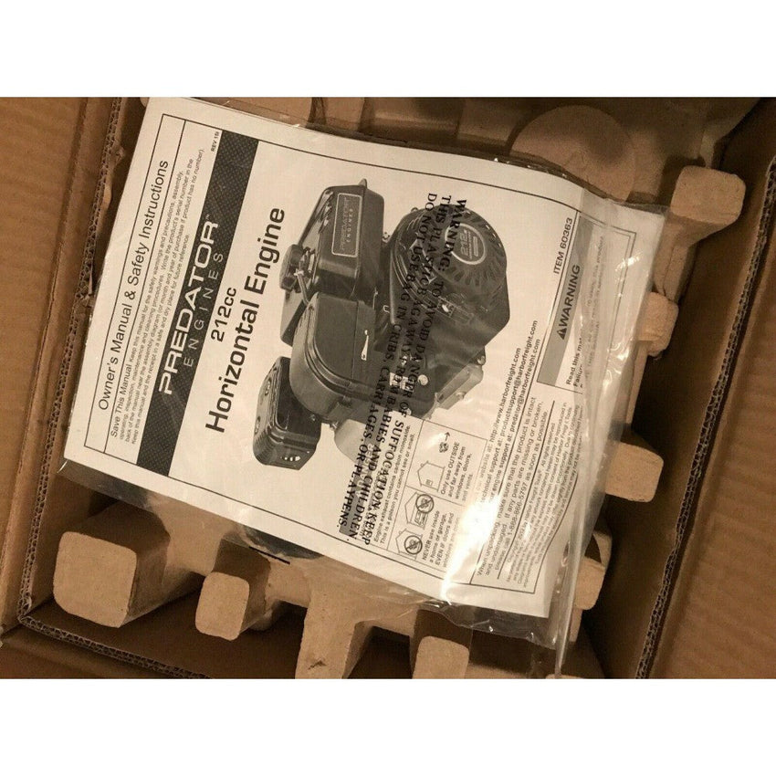 Predator Horizontal Shaft Engine – 6.5 HP. 212cc