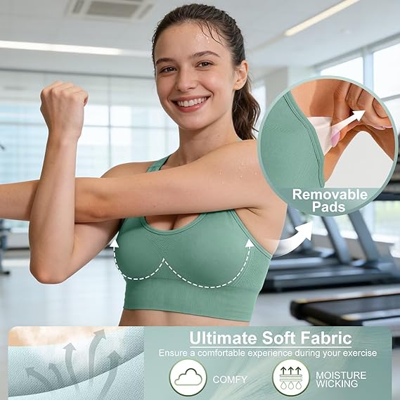 Sports Bras for Women High Support